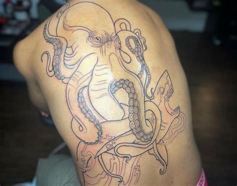 octopus ass tattoo|105 Mind